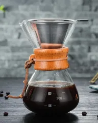 FİLTRE KAHVE CAM SET 400 ML