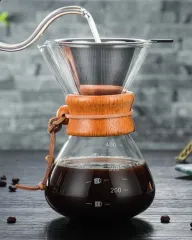 FİLTRE KAHVE CAM SET 400 ML