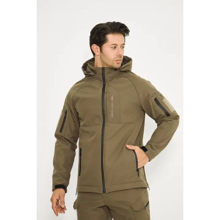 Taktikal Shoftshell Çöl Mont