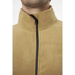 Tactical Outdoor Taktik Hırka Dik Yaka Polar Fermuarlı Polar Çöl